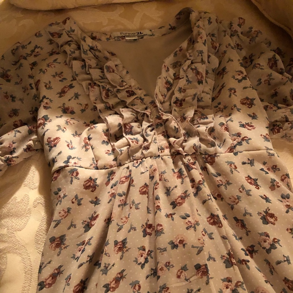 Sweet Floral Forever 21 Dress